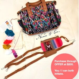 NENA and Co Convertible Day Bag Backpack | clutch wristlet (total orig $550)